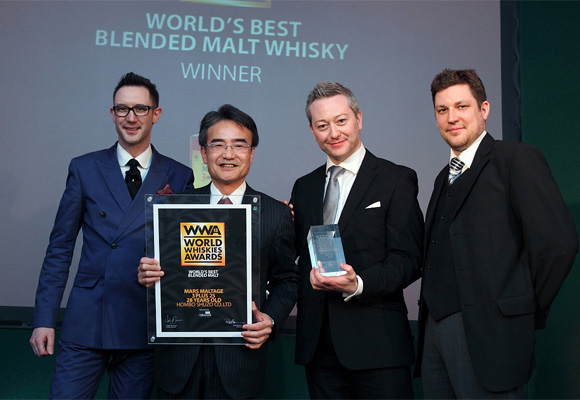 World Whiskies Awards 2013「世界最高賞」受賞式