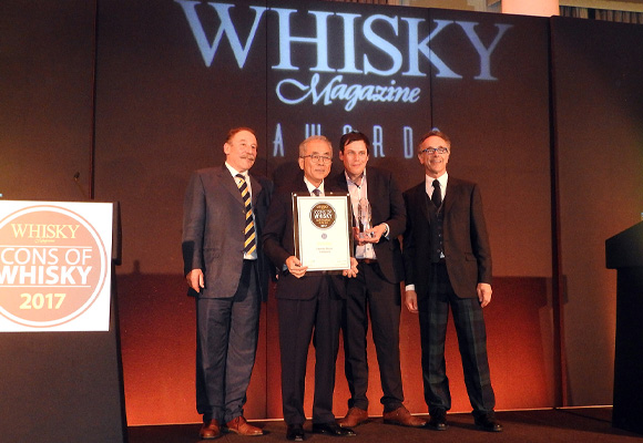 Icons of Whisky 2017「世界最優秀賞」受賞式