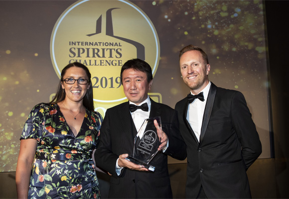 International Spirits Challenge 2019「WHITE SPIRITS PRODUCER OF THE YEAR」授賞式