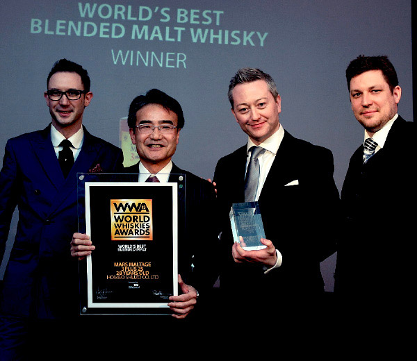 ワールド ウイスキー アワード（WWA）「世界最高賞」を受賞