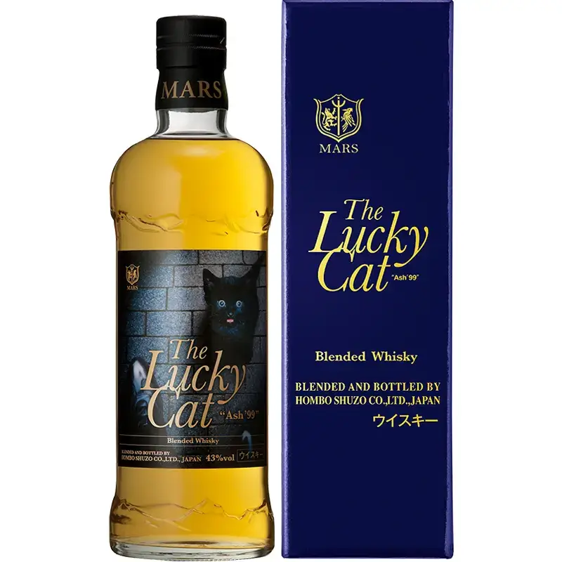 The Lucky Cat Ash | ブレンデッドウイスキー | 本坊酒造 公式サイト