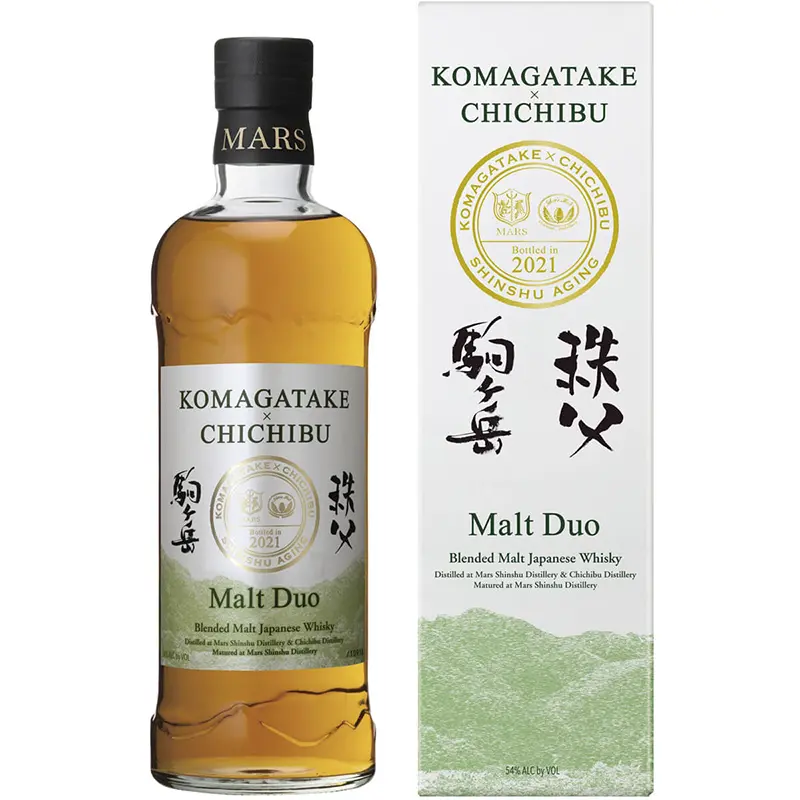 MARS WHISKY Malt Duo KOMAGATAKE × CHICHIBU | ジャパニーズ ...