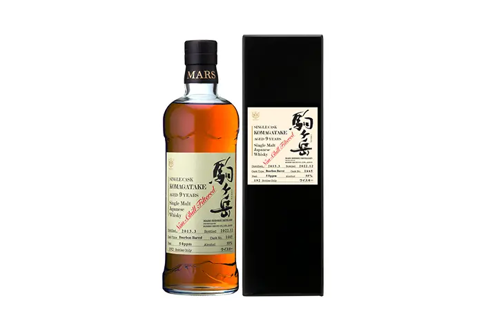 新商品のご案内「シングルカスク駒ヶ岳 AGED 9 YEARS Cask No.1665」