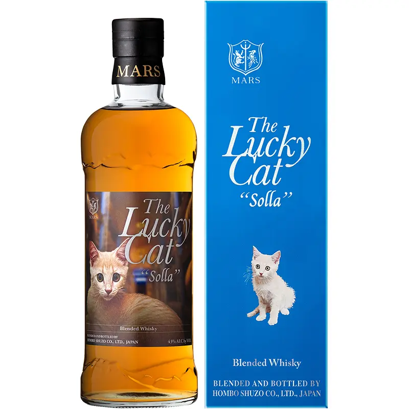 The Lucky Cat Solla 43% 700ml 瓶 化粧箱入