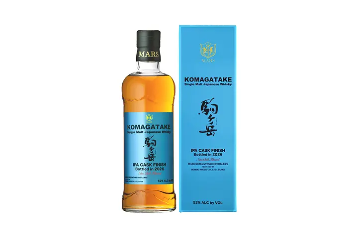 New Release: Single Malt KOMAGATAKE IPA Cask Finish Bottled in 2026